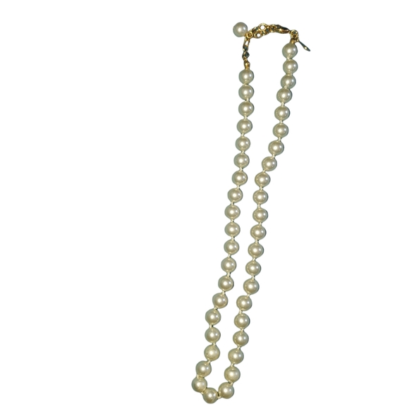 Vintage Nolan Miller Faux Pearl Necklace